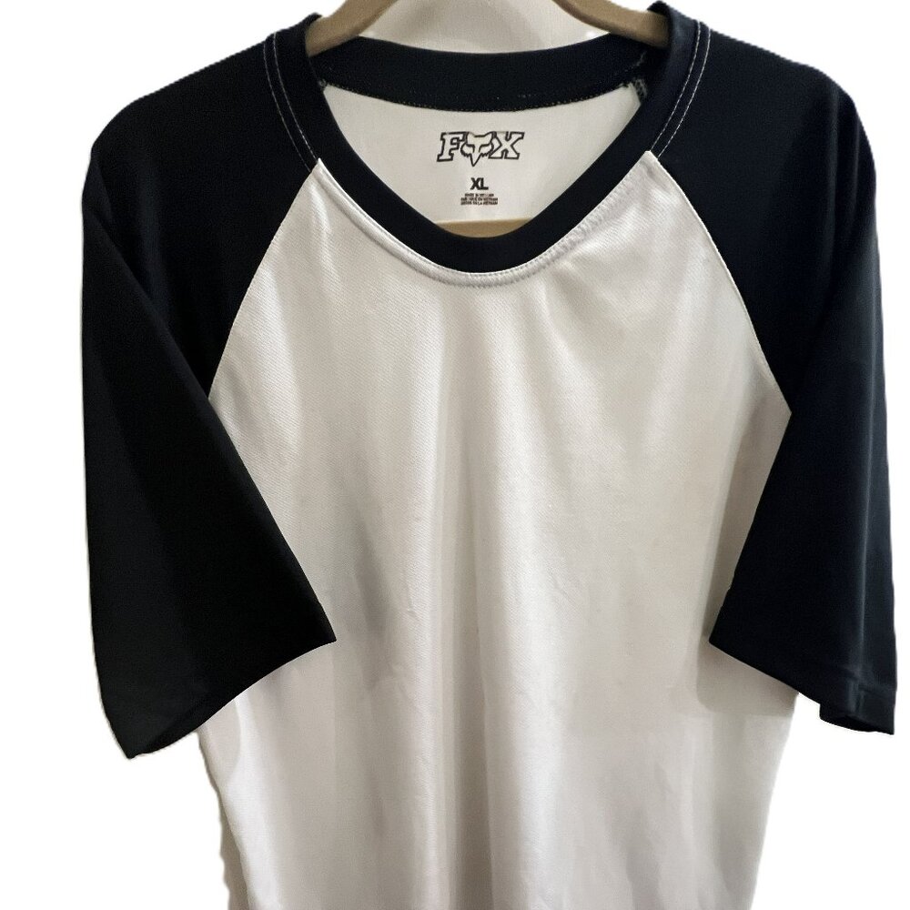 Fox Mountain Bike Baseball style T-Shirt - Size XL | Classic Design